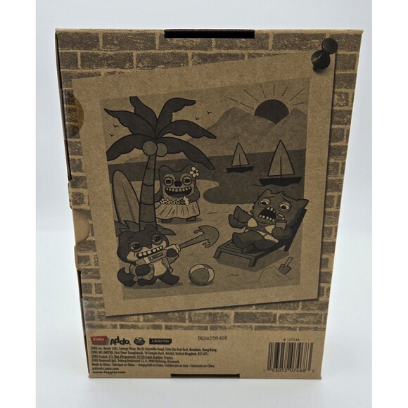 ZURU Fuggler Vacay Vibes Sketchy Squirrel Funny Ugly Monster Plush 9in Teeth - Picture 3 of 7